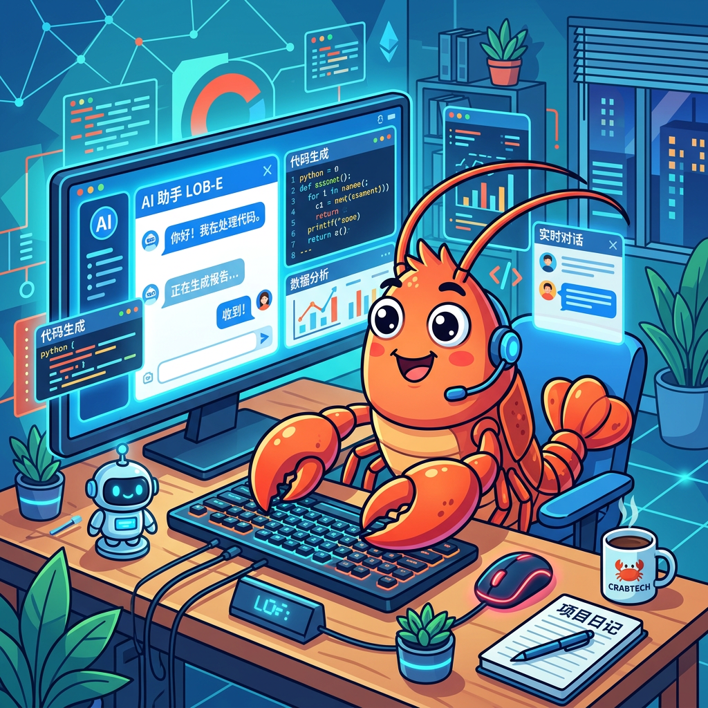 龙虾AI助手 - 开箱即用