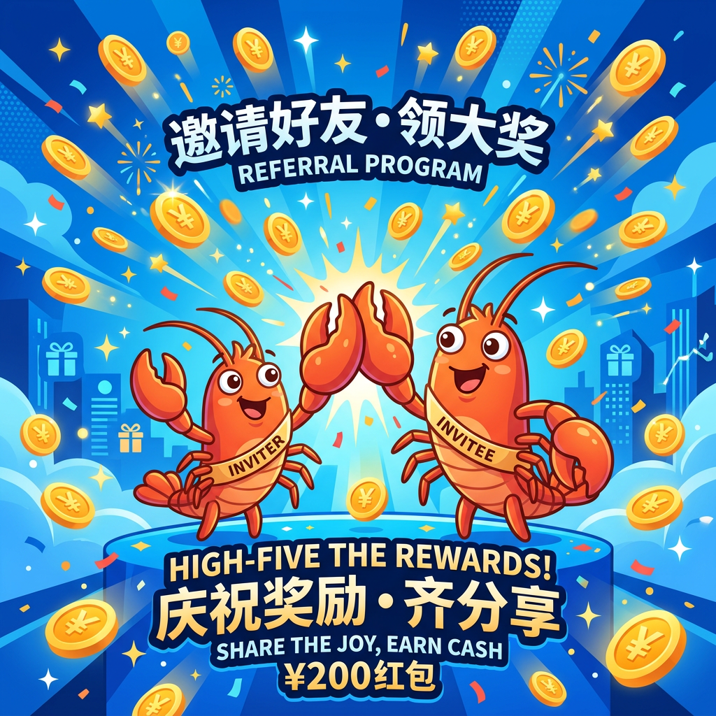 龙虾推广返利