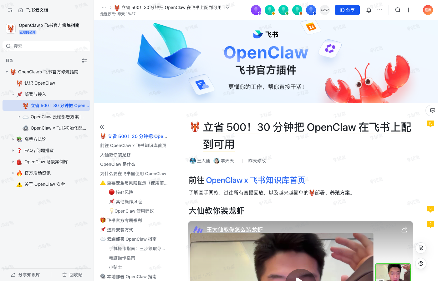 飞书渠道指南封面